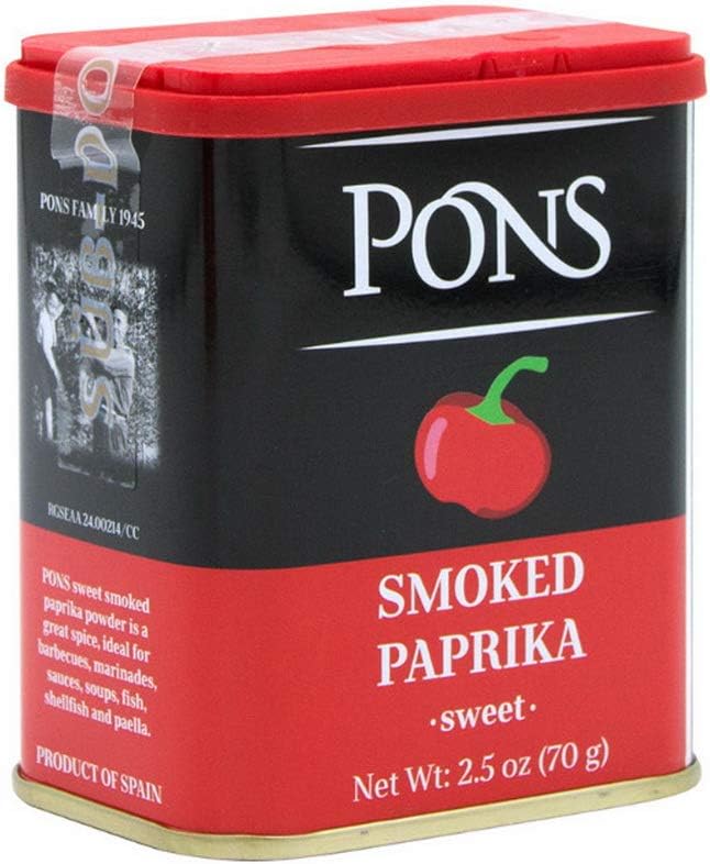 Pons. Sweet Smoked Paprika. 70g (2.5oz)