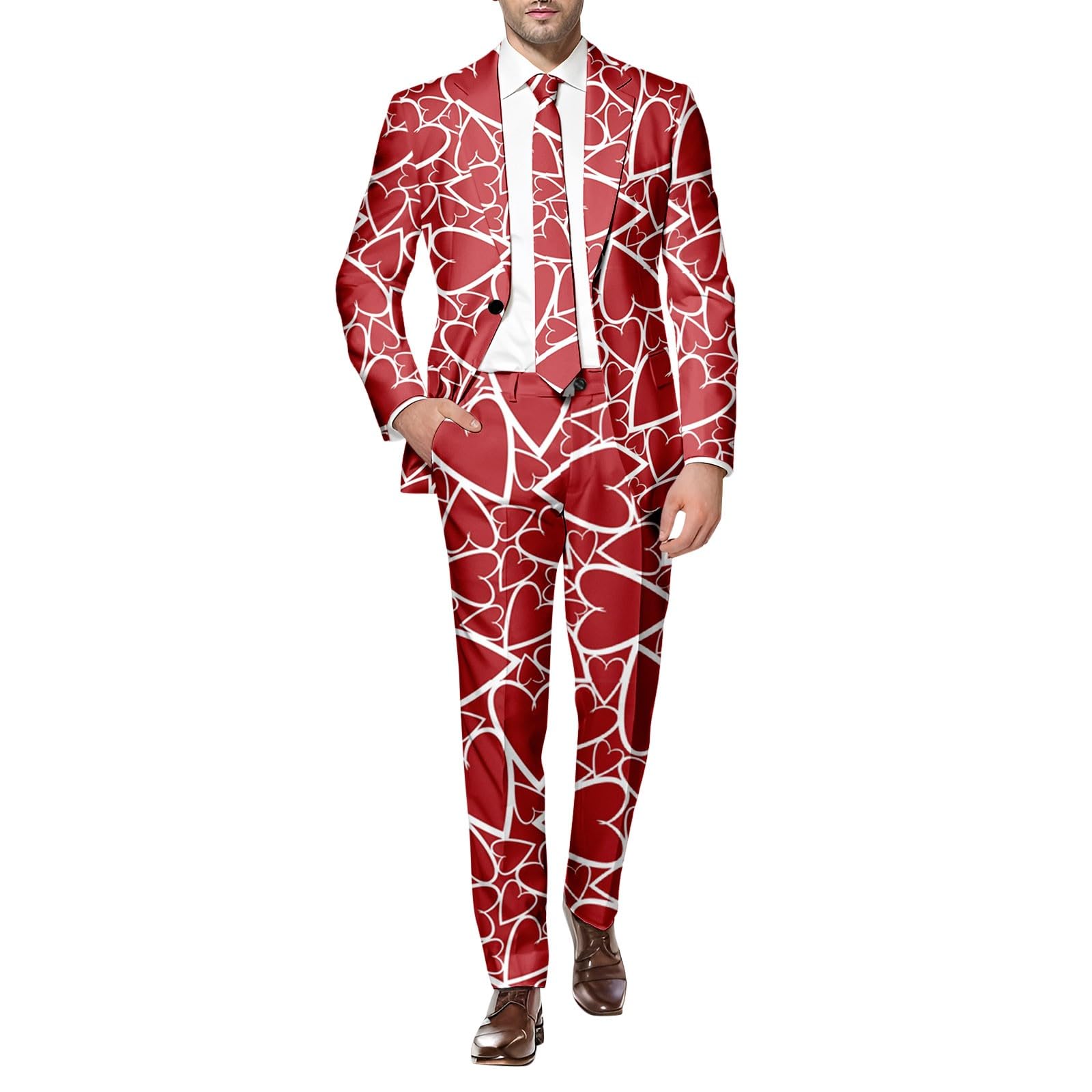 Générique Set da uomo in cotone 2 pezzi tuta da jogging top pantaloni sportivi abbigliamento per il tempo libero per weekend viaggio e uso quotidiano A45