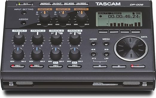 Tascam DP-006 6-Channel POCKETSTUDIO Portable Recorder