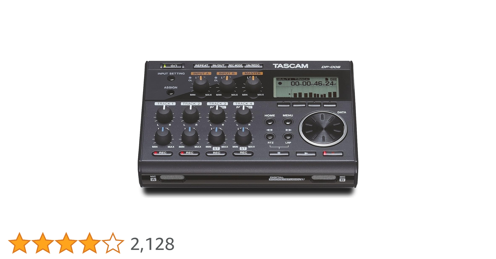 TASCAM DP-006 マルチトラックレコーダー　MTR タスカム DP-006 【ポイント10倍】 | 6トラック SD/SDHC MTR(Multi Track