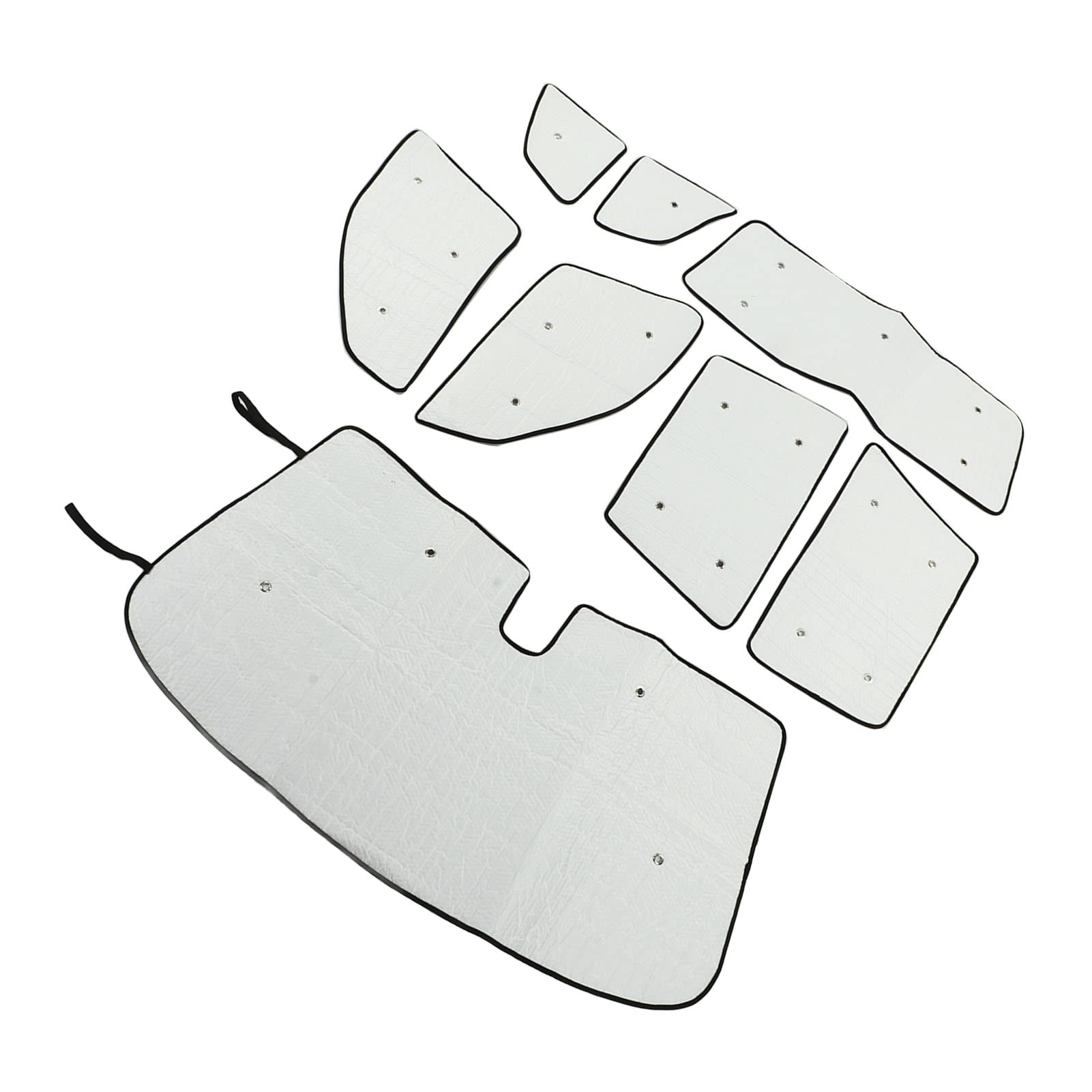 BRRNOO Kit de Parasoles para Coche de 8 Piezas para X3 E83 2006 2010 Eficaz con Ventosas para una Fácil Instalación