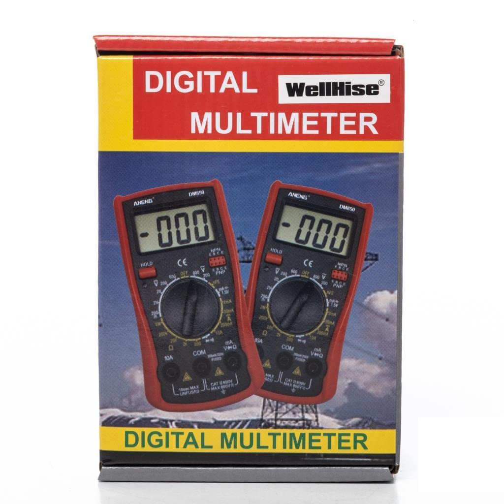 WellHise VL-33 Digital Multimetre Ölçü Aleti Avometre