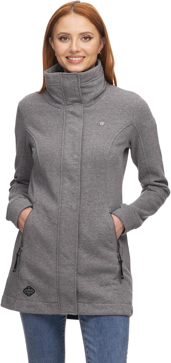 Sweatjacke Damen Mit Kapuze - Leichte Fleecejacke Für Herbst & Winter