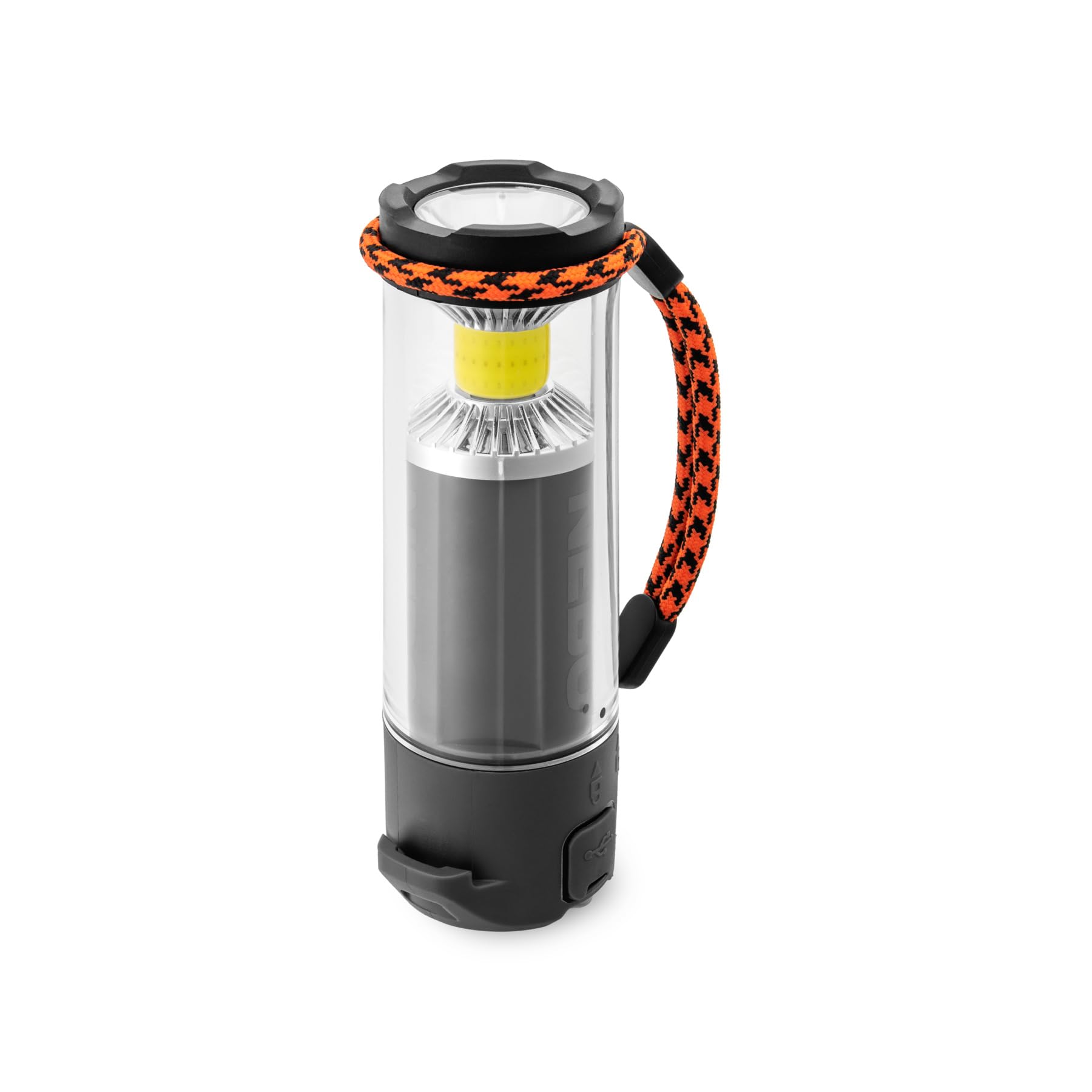 NEBO Galileo™ Tempest 500 Rechargeable Lantern & Spotlight – 500 Lumens, 360°/120°/Spot Beam, 9 Modes, Red Light, ARCUS™ COB Technology, IPX7 Waterproof, Magnetic Base, Hooks & Lanyard