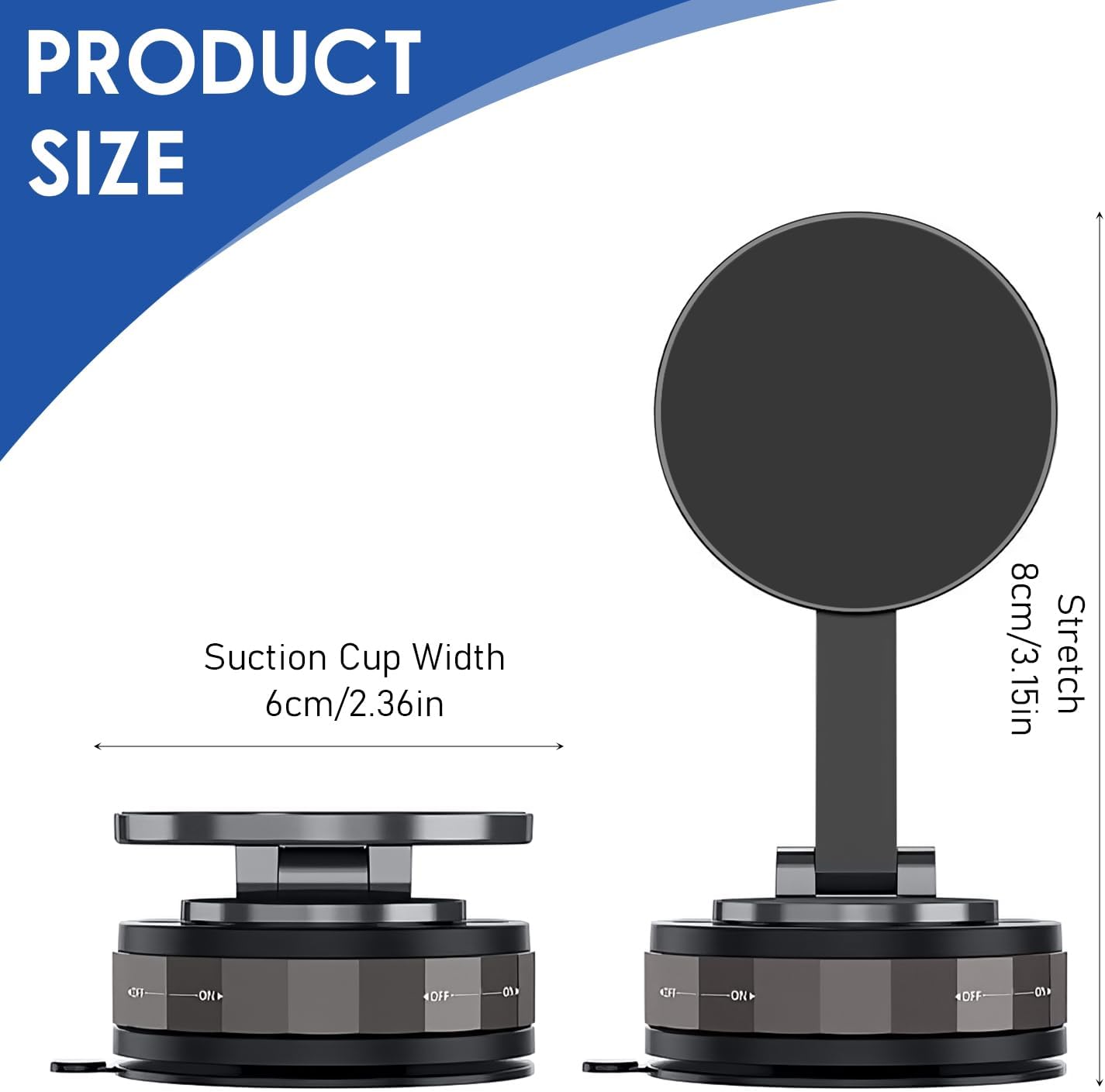 360° Adjustable Vacuum Magnetic Phone Holder: Review após 30 dias de uso