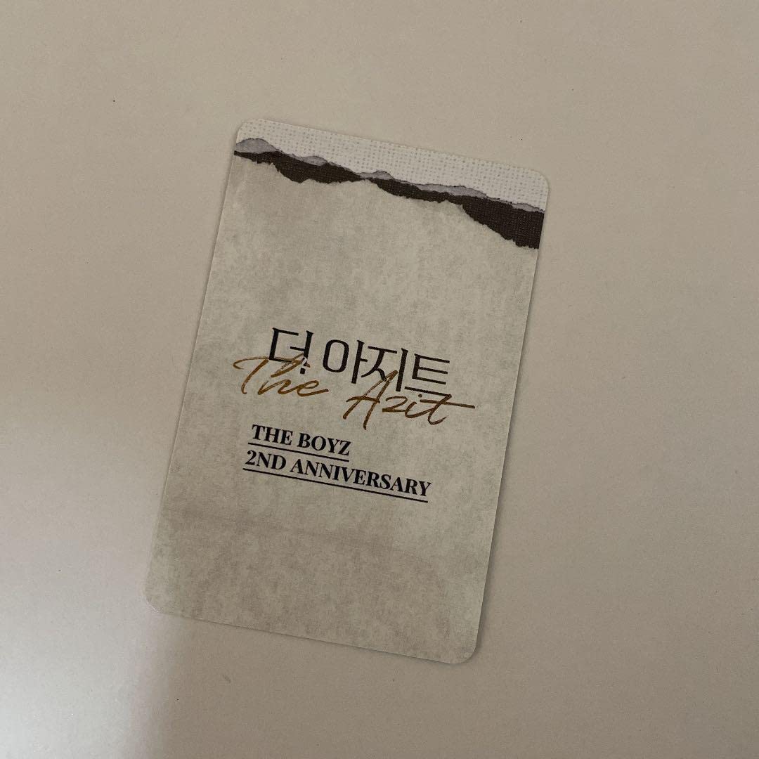 Amazon.co.jp: THE BOYZ 2周年イベント AZIT アジト トレカ