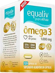 Ômega 3 1000mg 120 cápsulas Equaliv