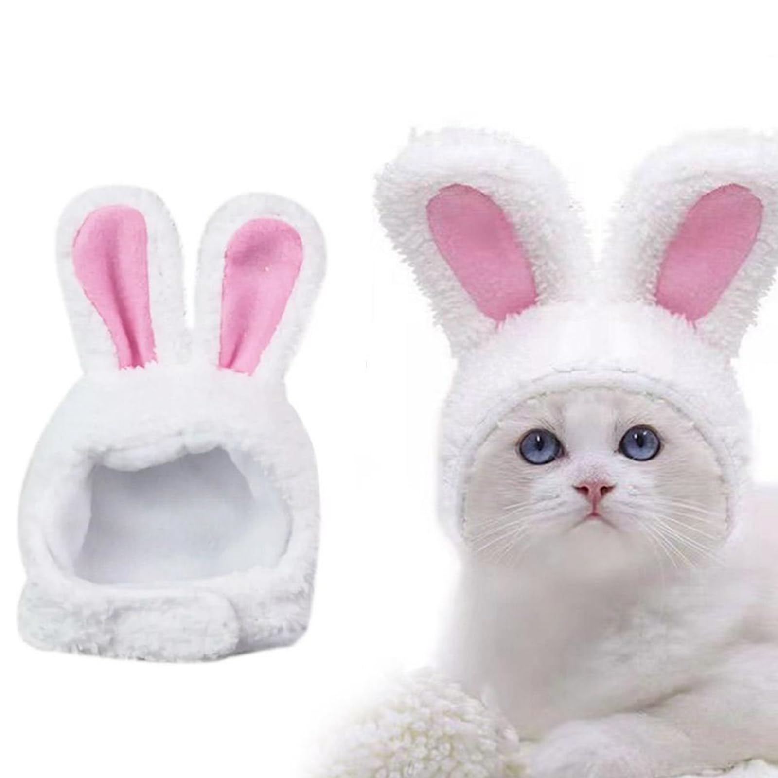Amazon | 猫 犬 被り物【可愛いうさぎに大変身】ペット用かぶりもの