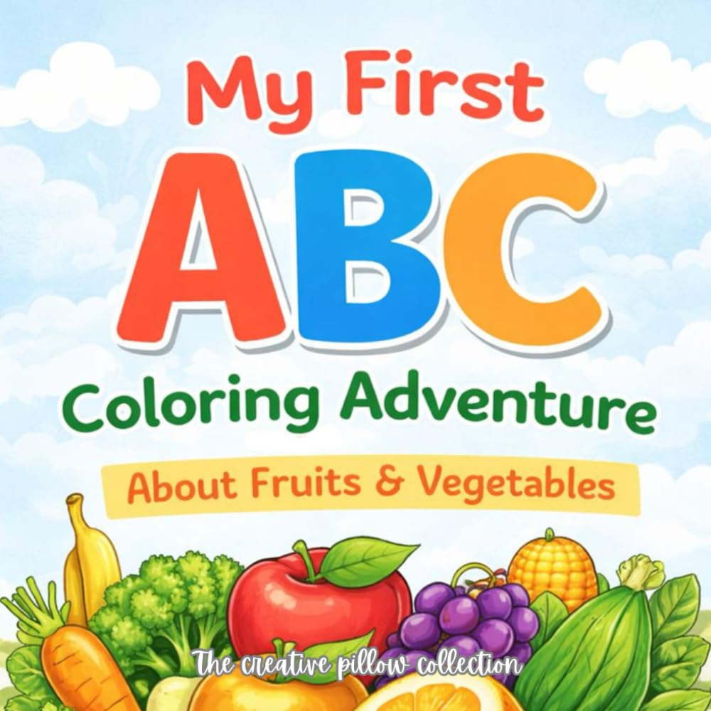 MY FIRST ABC COLORING ADVENTURE: Letter Recognition and Coloring Fun for Toddlers and Preschoolers