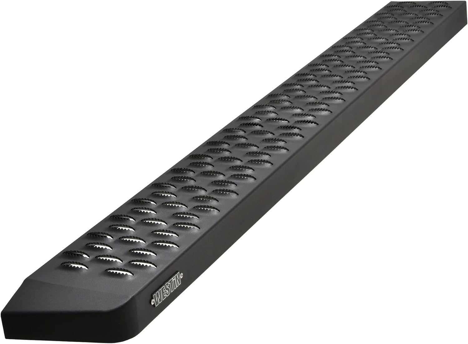 Westin 27-80015 Grate Steps Running Boards Includes Mount Kit (Single 54" Board) Textured Black Pair (Required Mounting Kit Sold Separately)