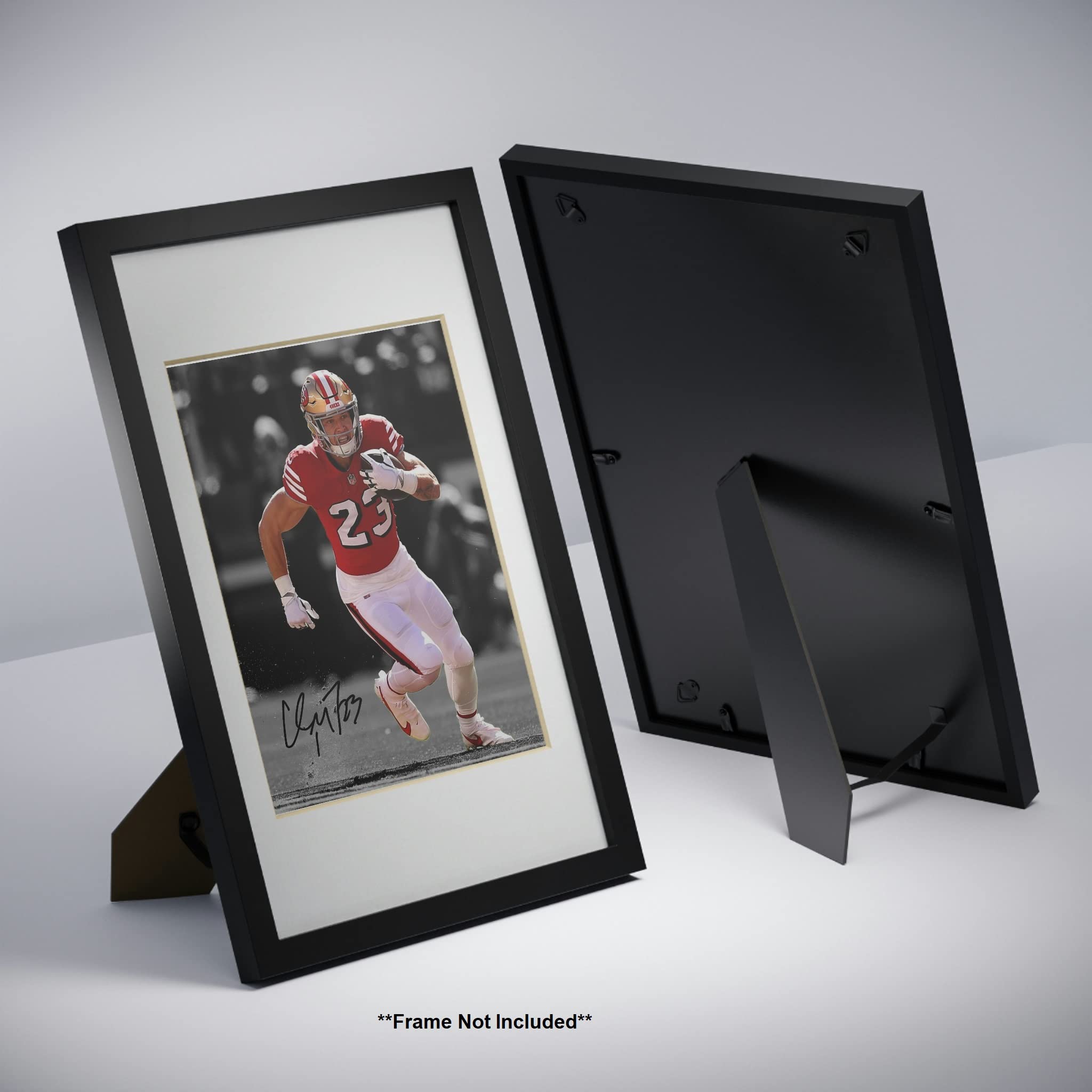 ryuryu アルバム　A Blief History of Us サイン入り Amazon.com: Ikonic Fotohaus Christian McCaffrey Epic Rush Signed