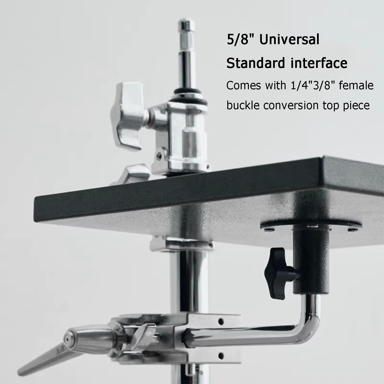 Soporte de trípode para portátil con ruedas, altura ajustable, bandeja de almacenamiento de 12 pulgadas, 3 ruedas giratorias, perfecto para transmisión en vivo, fotografía, proyector, equipo de DJ