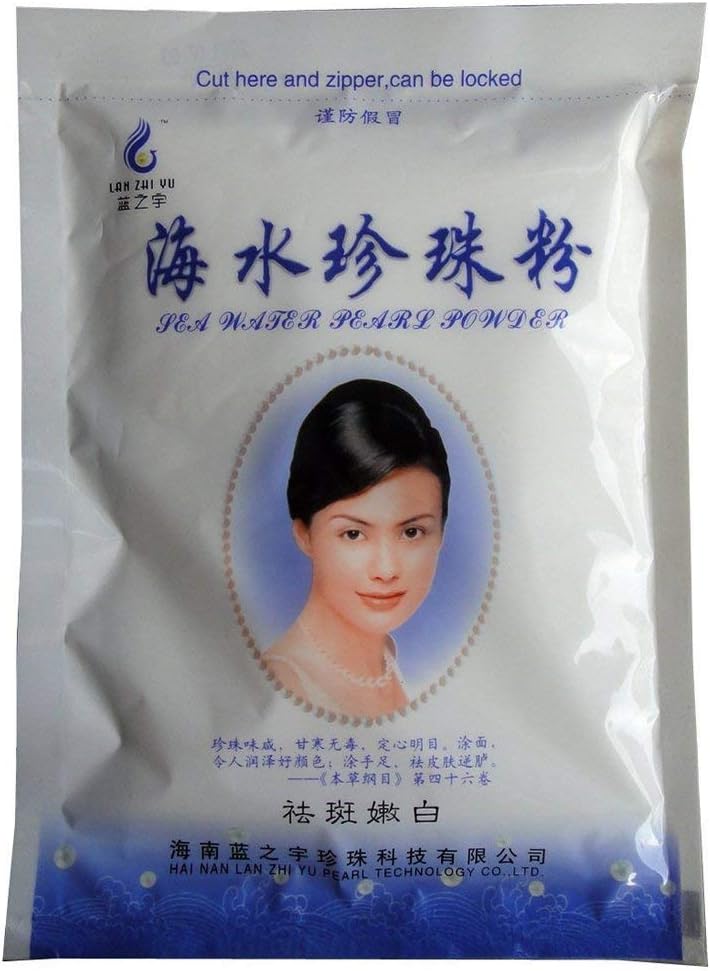 Pearl Powder Facial Mask Mud Can Mix with Vegetable Fruit Juice for Repair Face Acne Skin Firming Face Skin