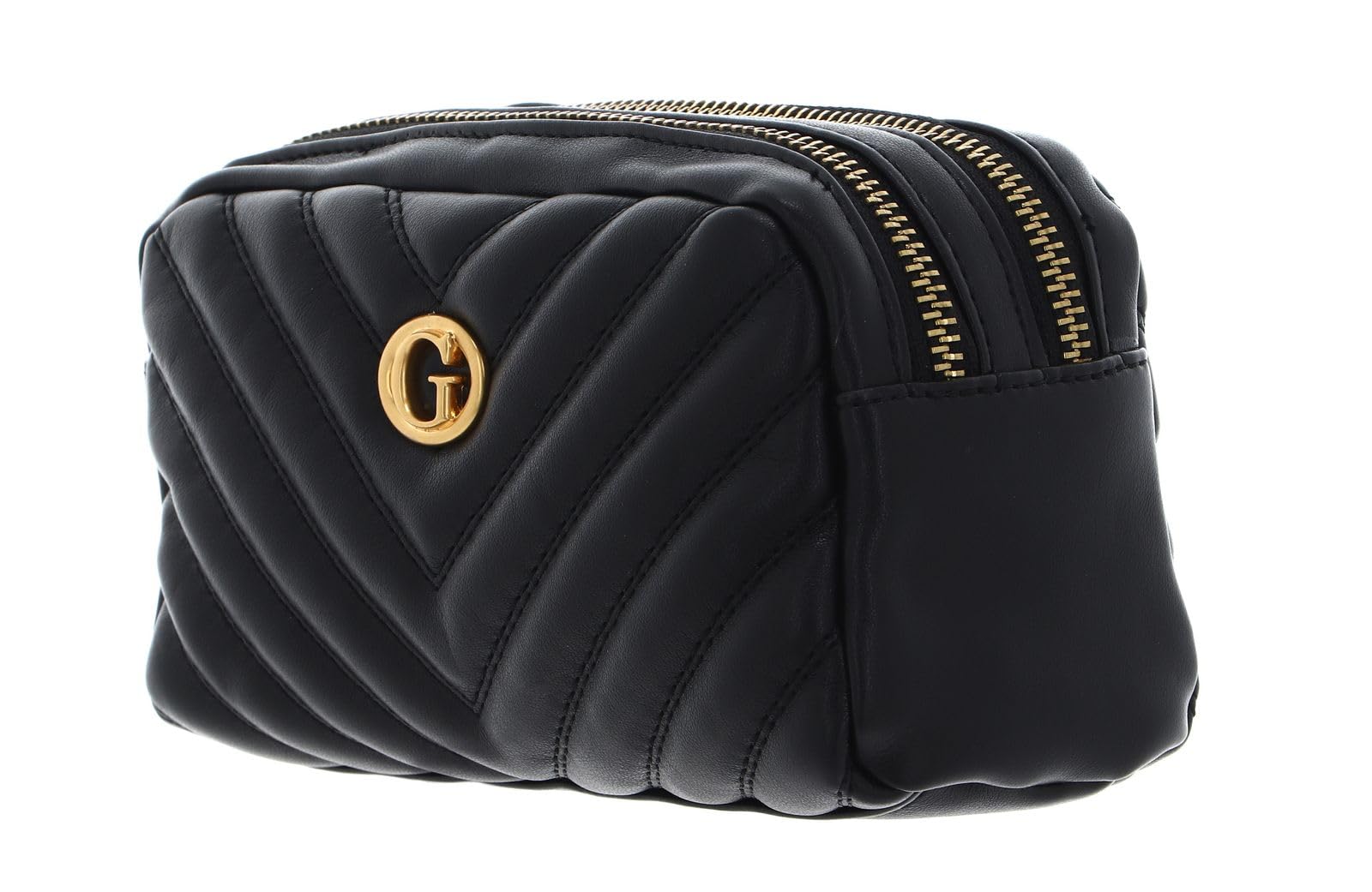 GUESS Double Zip Black