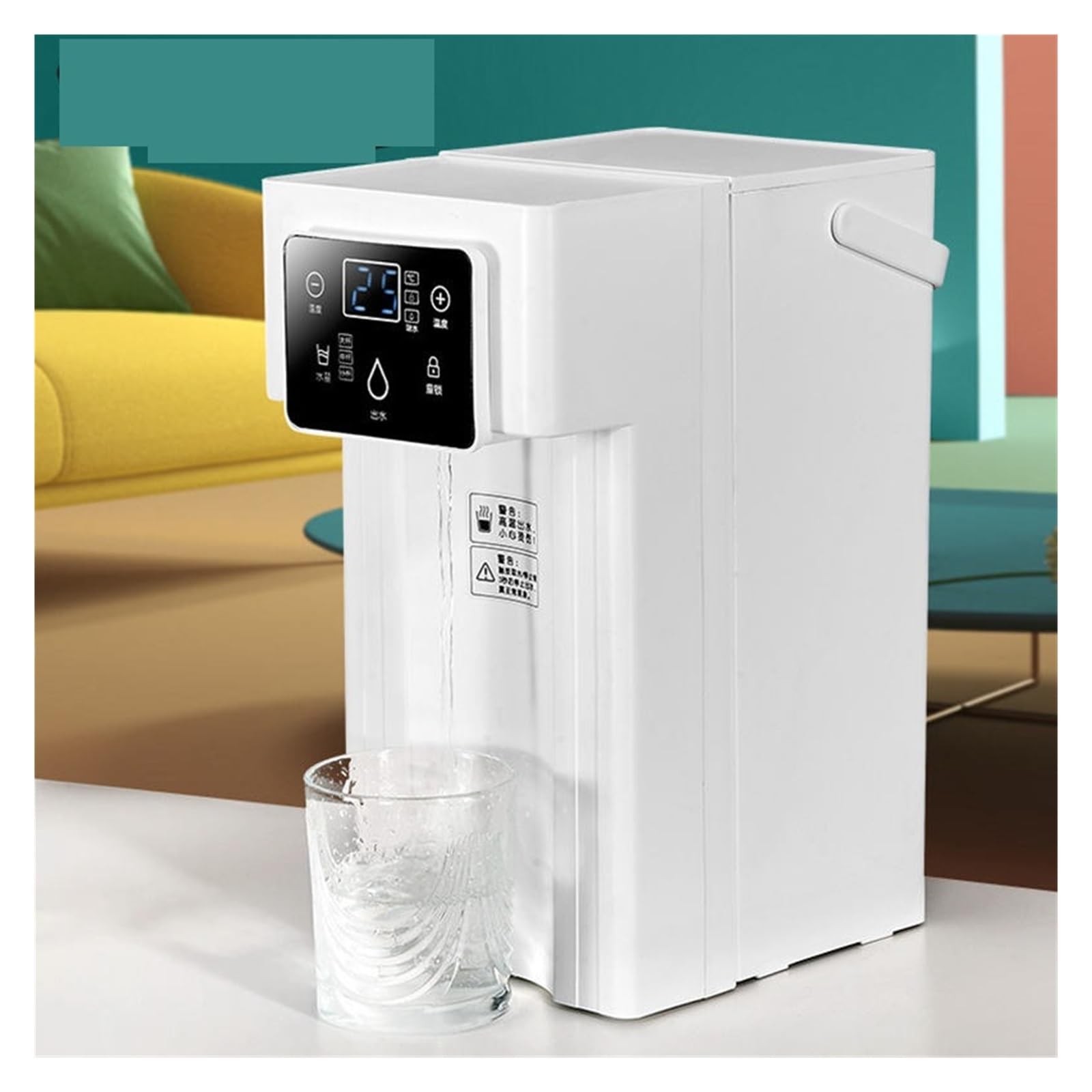 Dispensador de agua caliente instantáneo 3L, control temperatura 6 etapas, caldera escritorio, hervidor eléctrico, fuente bebida calentamiento rápido,Ahorro de Tiempo