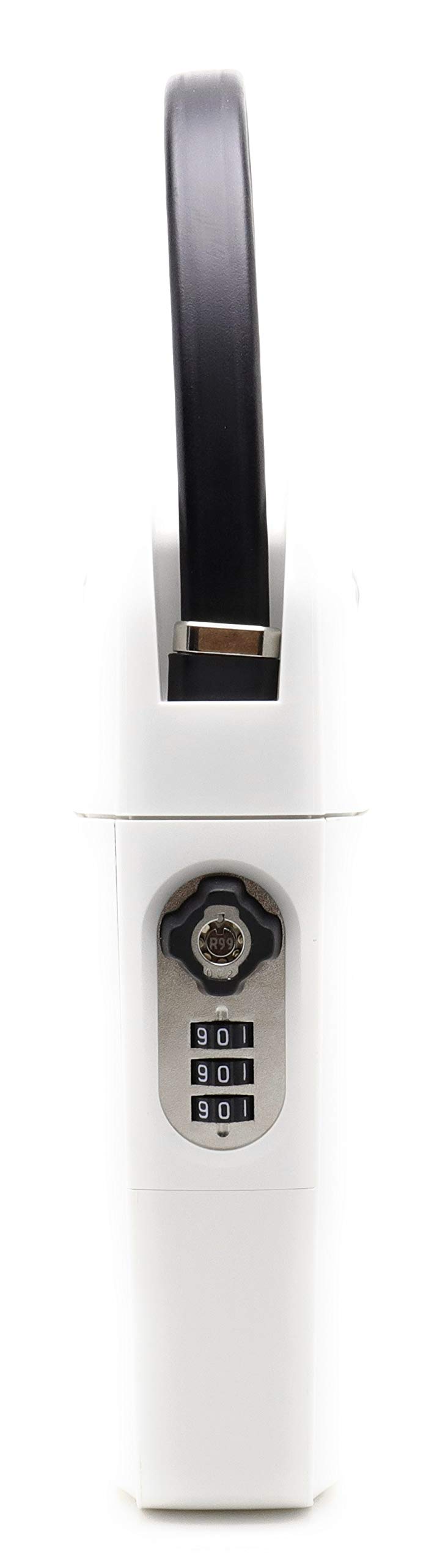Bosvision cassaforte portatile, scatola chiave, scatola di sicurezza (lucchetto a combinazione e chiavi) con borsa Anti RIFD (borsa Faraday) per chiave auto senza contatto (keyless go)