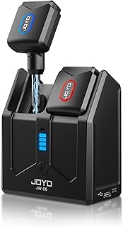 Receptor transmissor de guitarra sem fio de 58 ghz com caixa de