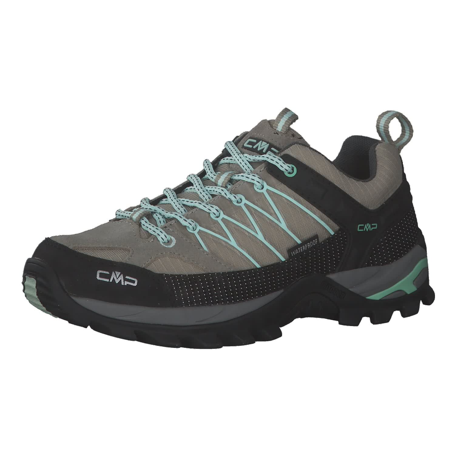 CMP Campagnolo Rigel Low Wmn Trekking Shoe Wp, Walking Shoe, Sand-Malva,