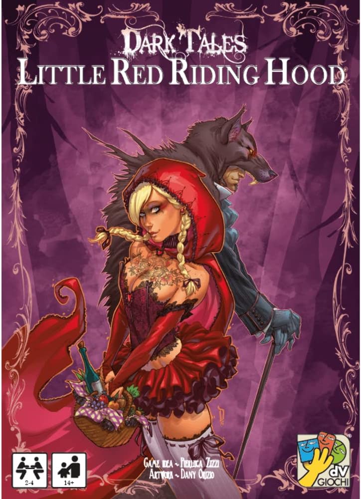 Davinci Games Little Red Riding Hood Dark Tales Expansion Fantasy Card Game by