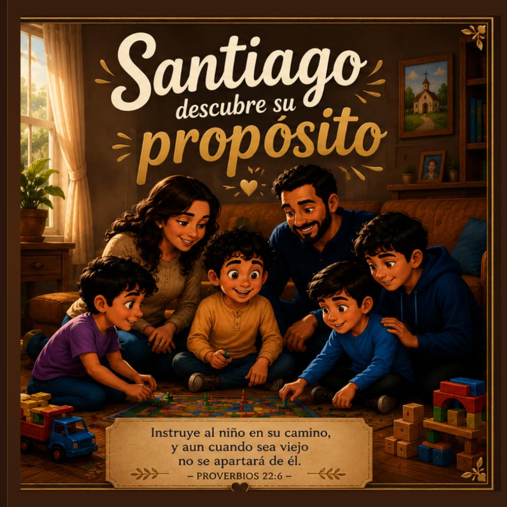 Santiago Encuentra Su Proposito: Un cuento cristiano para niños sobre las emociones, la familia, la oración y el propósito de Dios. (Dejad que los ninos vengan a mi - Aprendiendo a caminar con Jesús)