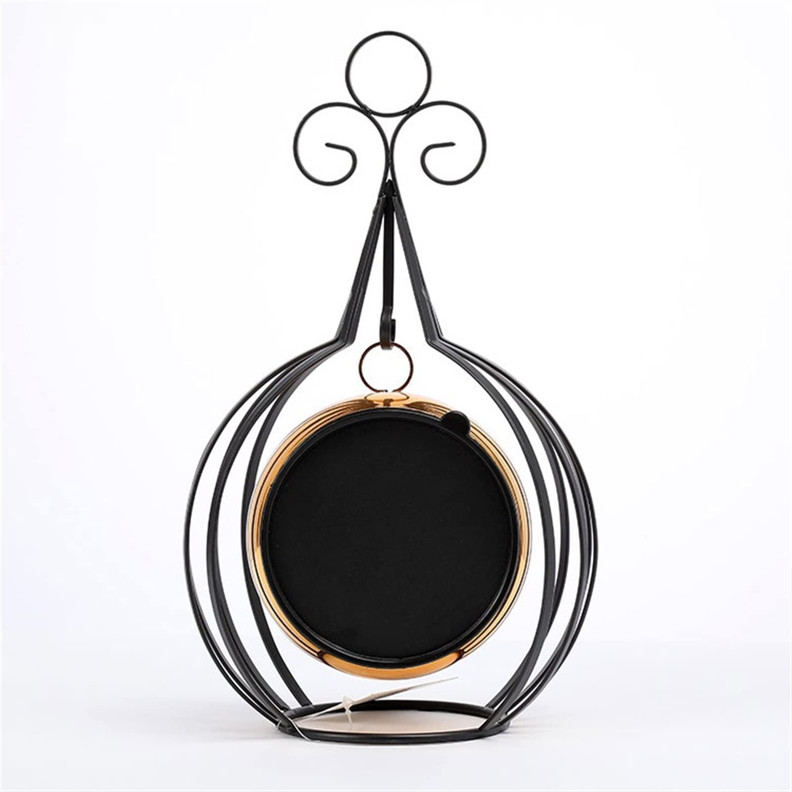 Décorative Nordic Light Luxe Fer Horloge Creative Craft Horloge Chambre Salon Décoration Horloge Silencieuse pour Bureau Chambre Table