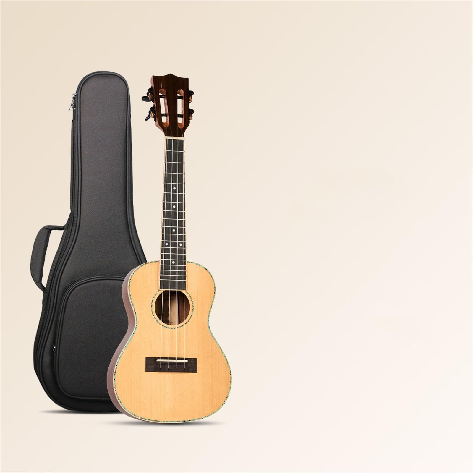 Ukulélé Guitare Ukulélé En Épicéa Massif De 26 Pouces