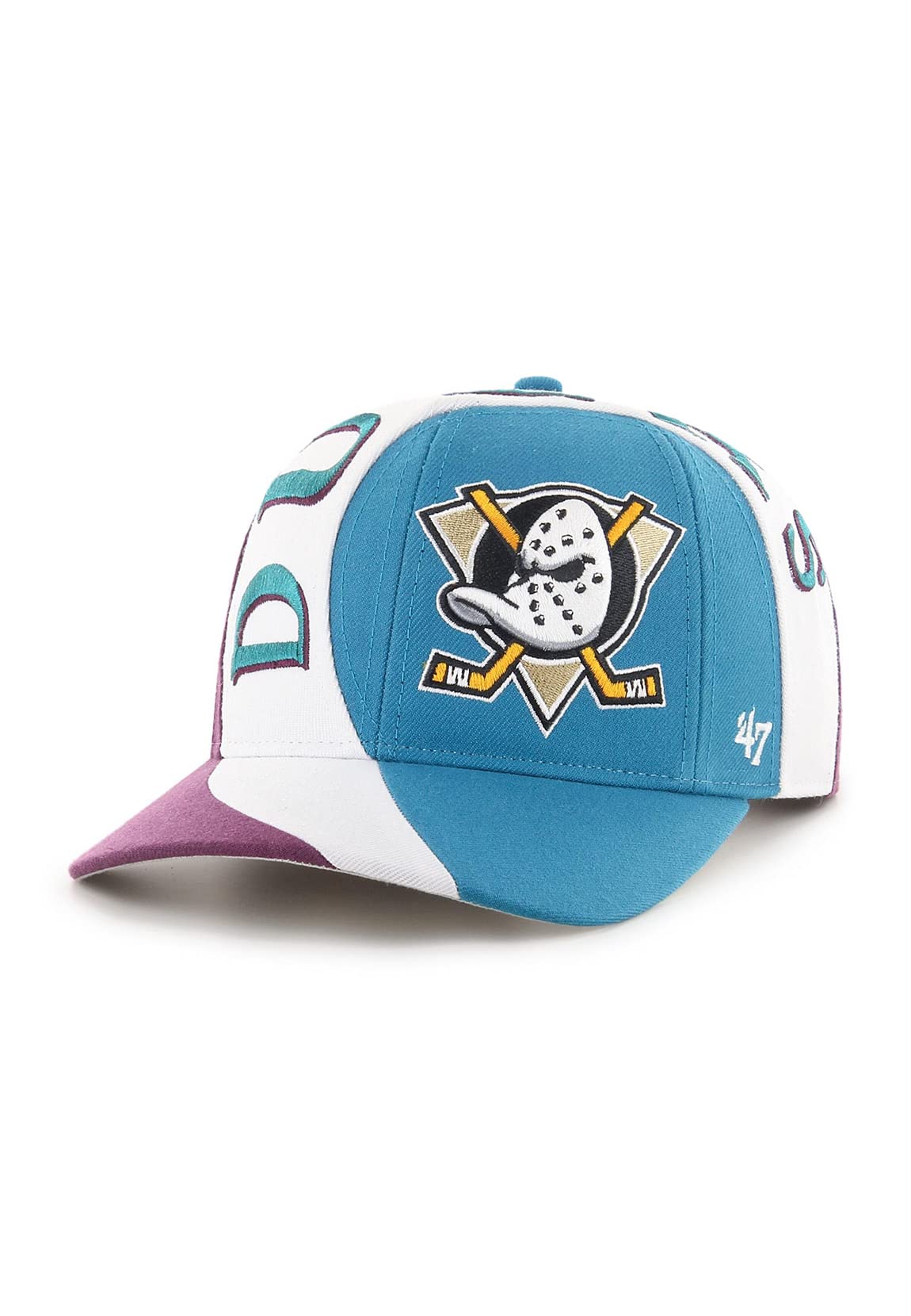 47 Brand Low Profile Snapback Cap ZONE Anaheim Ducks