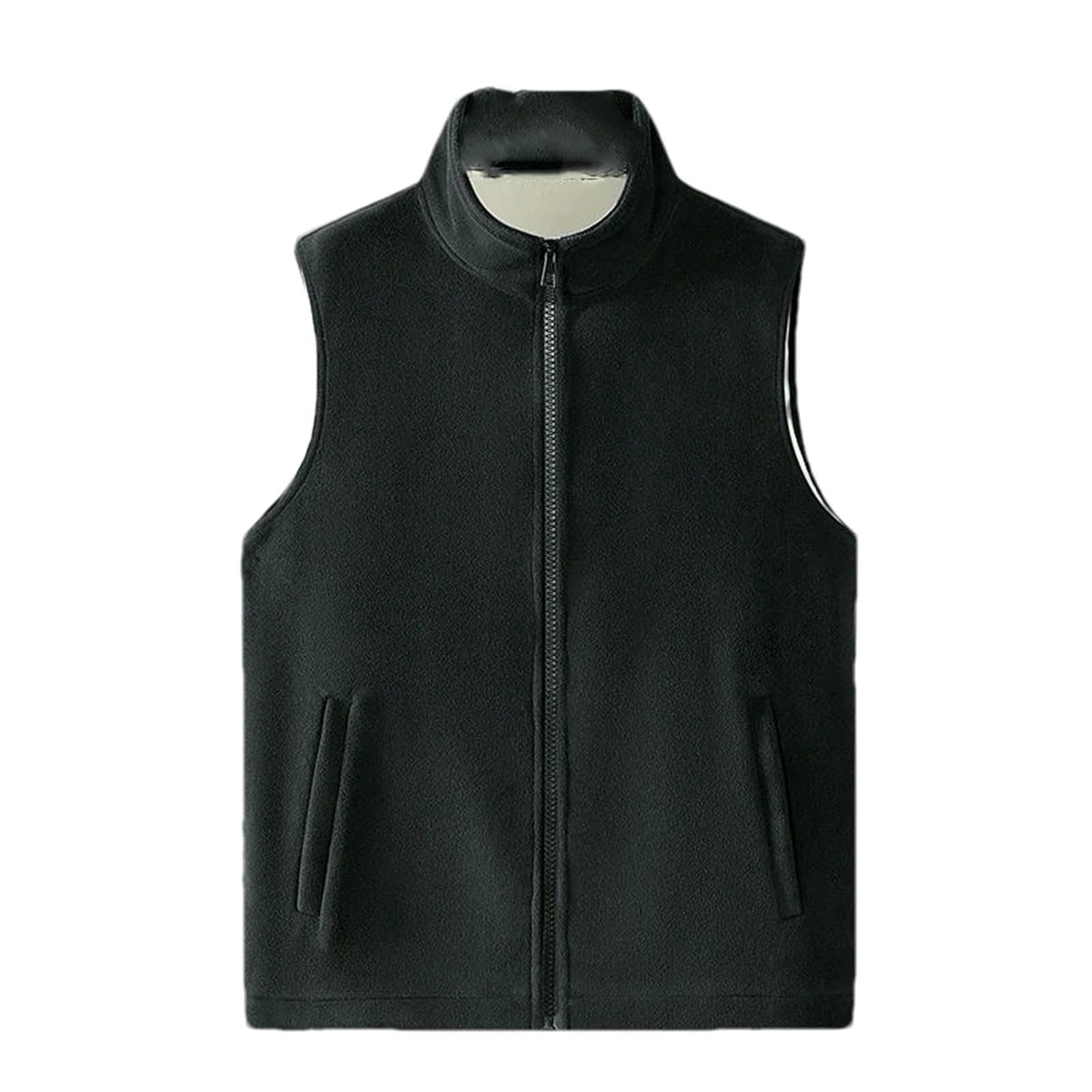 Chaqueta de forro polar cortavientos y chaleco de trabajo reversible 7