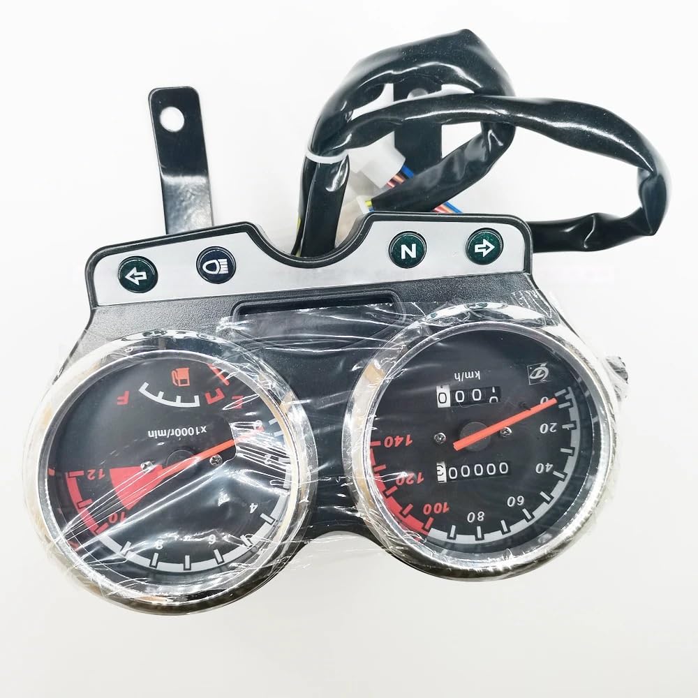 Obrotomierz Przebiegu Motocykl elektryczny przyrząd mechaniczny pasuje do Suzuki QS125-5 5C 5B GT125 GSX125 prędkościomierz licznik montażowy przebieg Speedo
