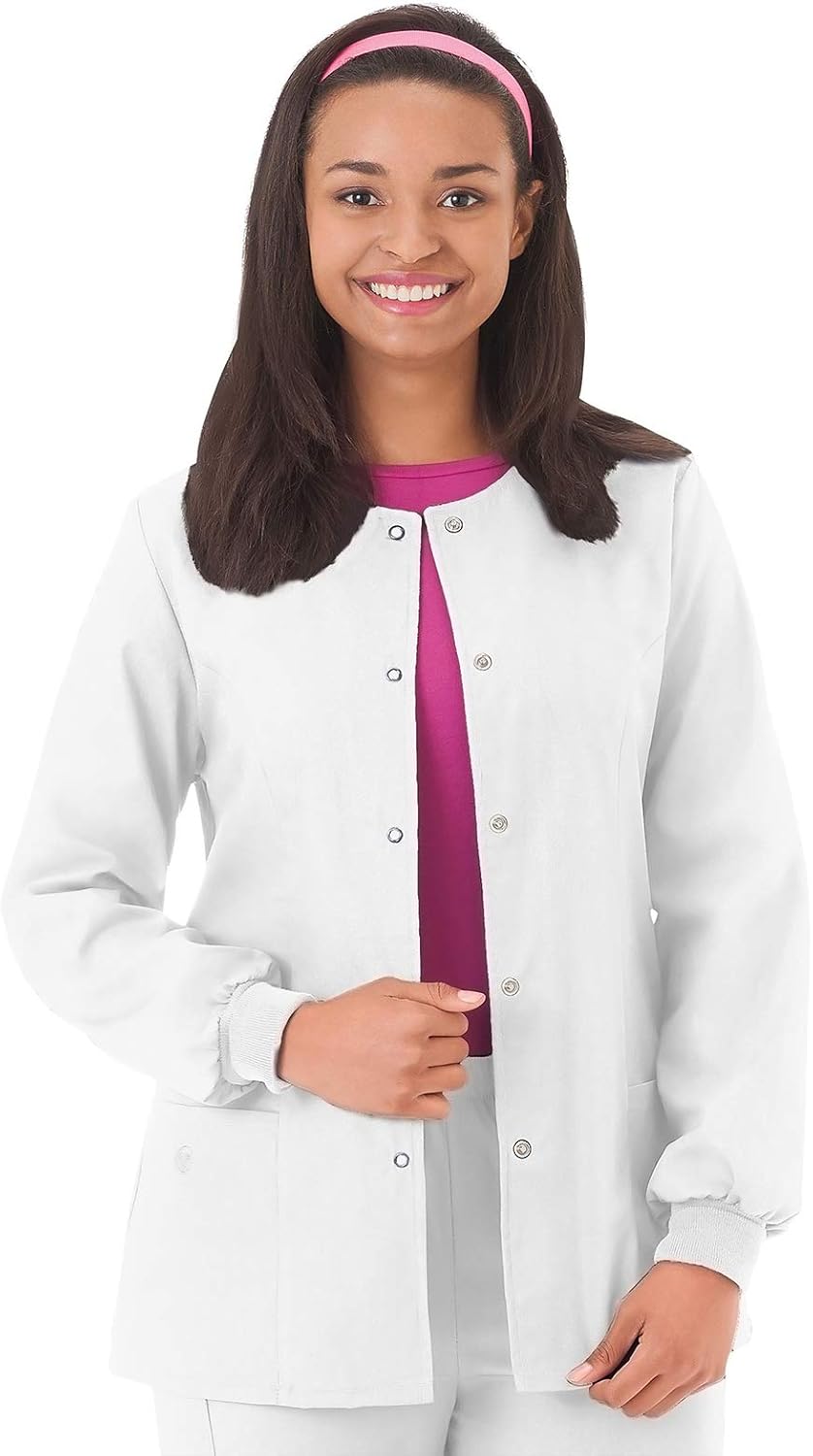 Fundamentals Women's Jacket 14740 White 3XL