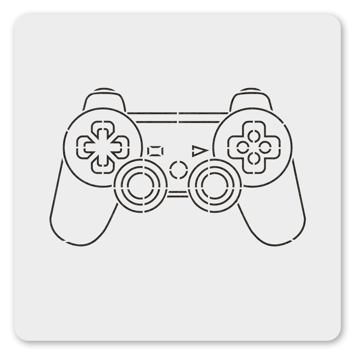 MAYJOYDIY 10 stencil a forma di giocatore di calcio, 15 x 15 cm, stencil decorativi per disegno sportivo, con pennello per pittura, stencil per pittura su legno, tela, carta, tessuto, decorazioni da