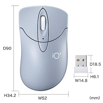 Amazon.co.jp: サンワサプライ マウス ワイヤレス 静音3ボタン