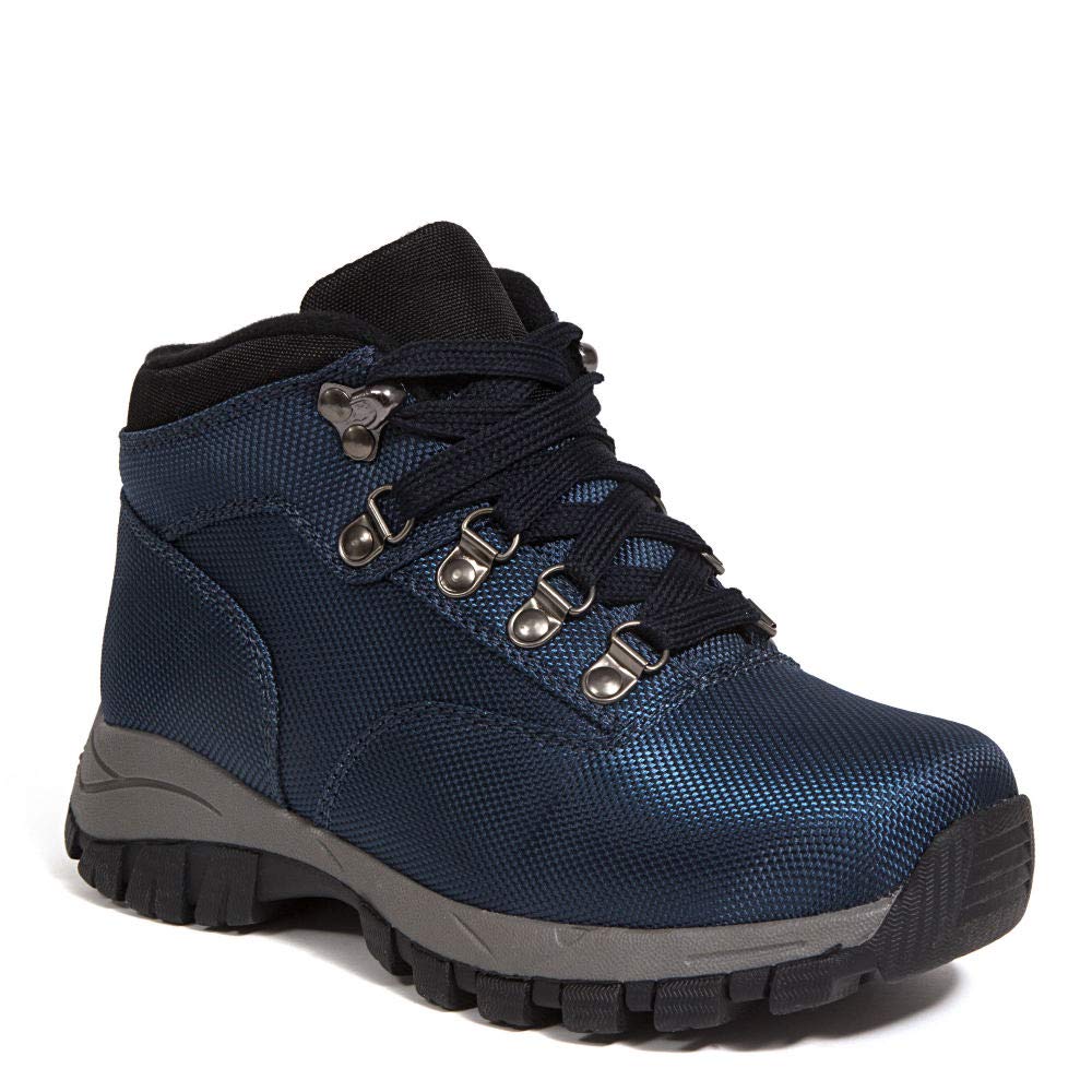 Deer Stags Boy's Hiker Hiking Boot, Navy, 3 Little Kid