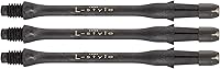 Vista 38 de Carbon Dart Shafts – Locked & Silent (Spinning) – 9 Sizes – for Soft Tip & Steel Tip Darts – Lightweight, Durable, Professional Grade