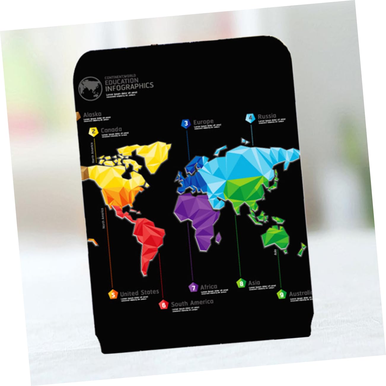 FOMIYES Funda Mundo del Maleta Mapa Protectora de Viaje