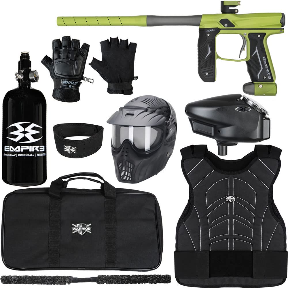 Action Village Empire Axe 2.0 Protector Level 3 Paintball Gun Package Kit