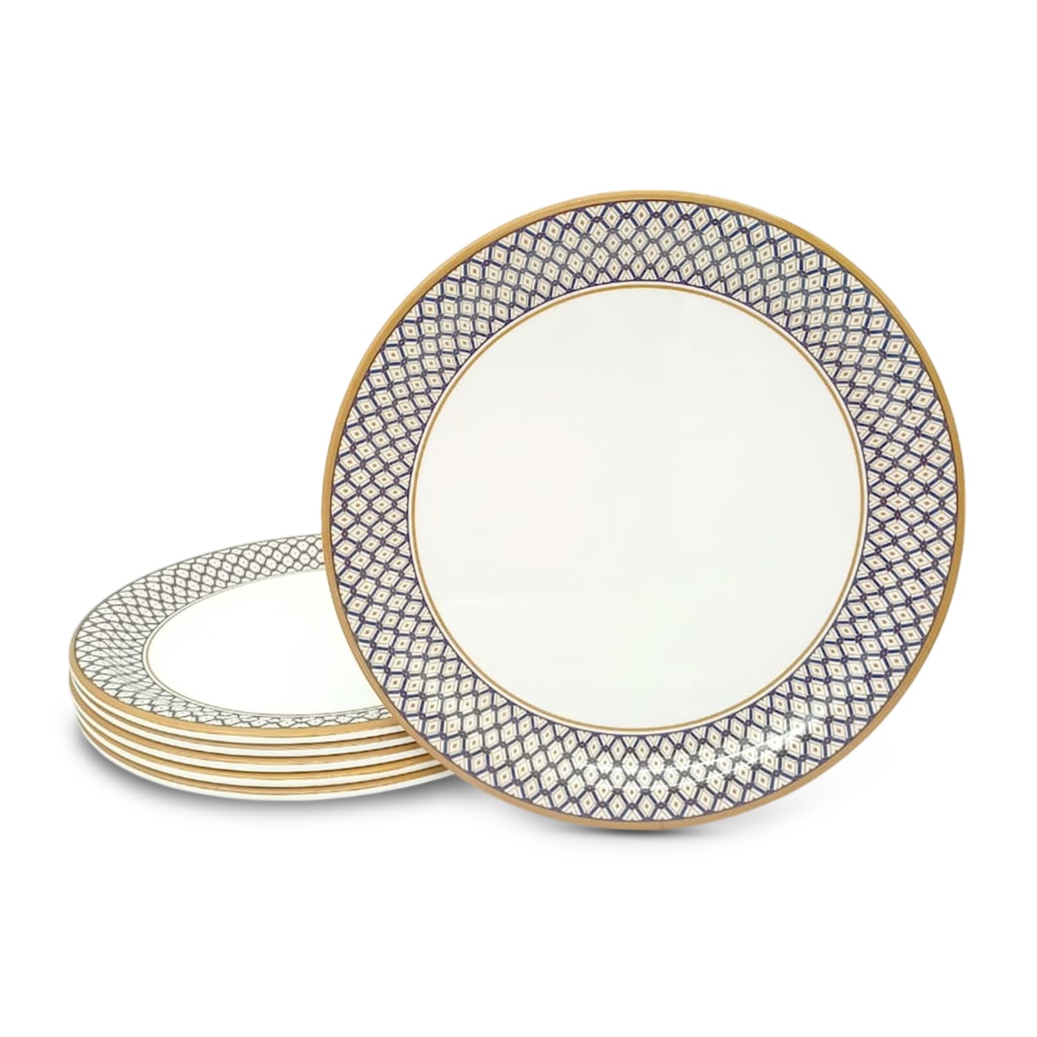 Superware Melamine Dinner Plates – 6 Piece Set -3