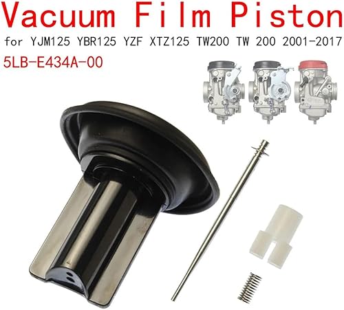 Miniatura 2 de Kit de reparación de carburador 5LB-E434A-00 para YJM125 YBR125 YZF XTZ125 TW200 TW 200 2001-2017 membrana de pistón deslizante de émbolo
