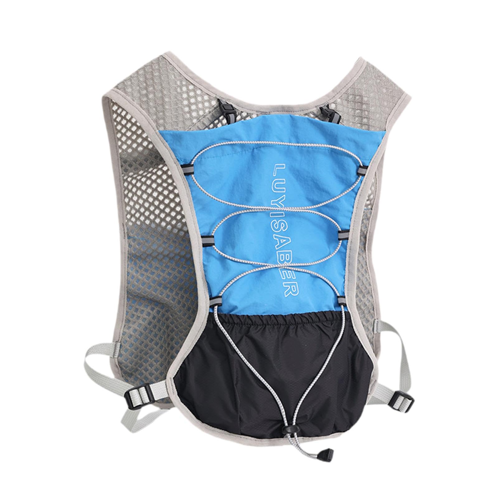 Running Vest Breathable Portable Hydration Backpack for Hiking Cycling Trail Blue|Sporting Goods| Outdoor Sports| Camping & Hiking| Hiking Backpacks| Hydration Packs-image-27