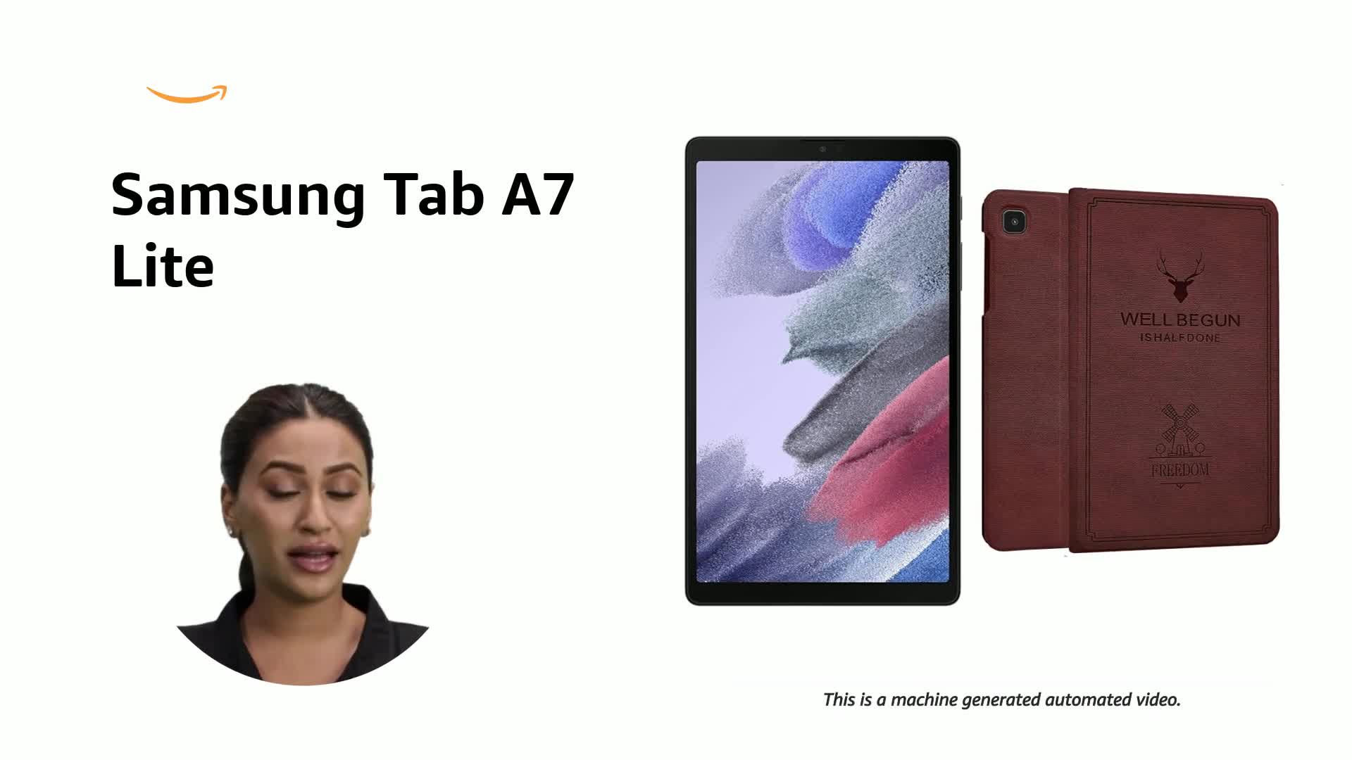 Samsung Galaxy Tab A7 Lite 8.7 inches with Calling, Slim Metal