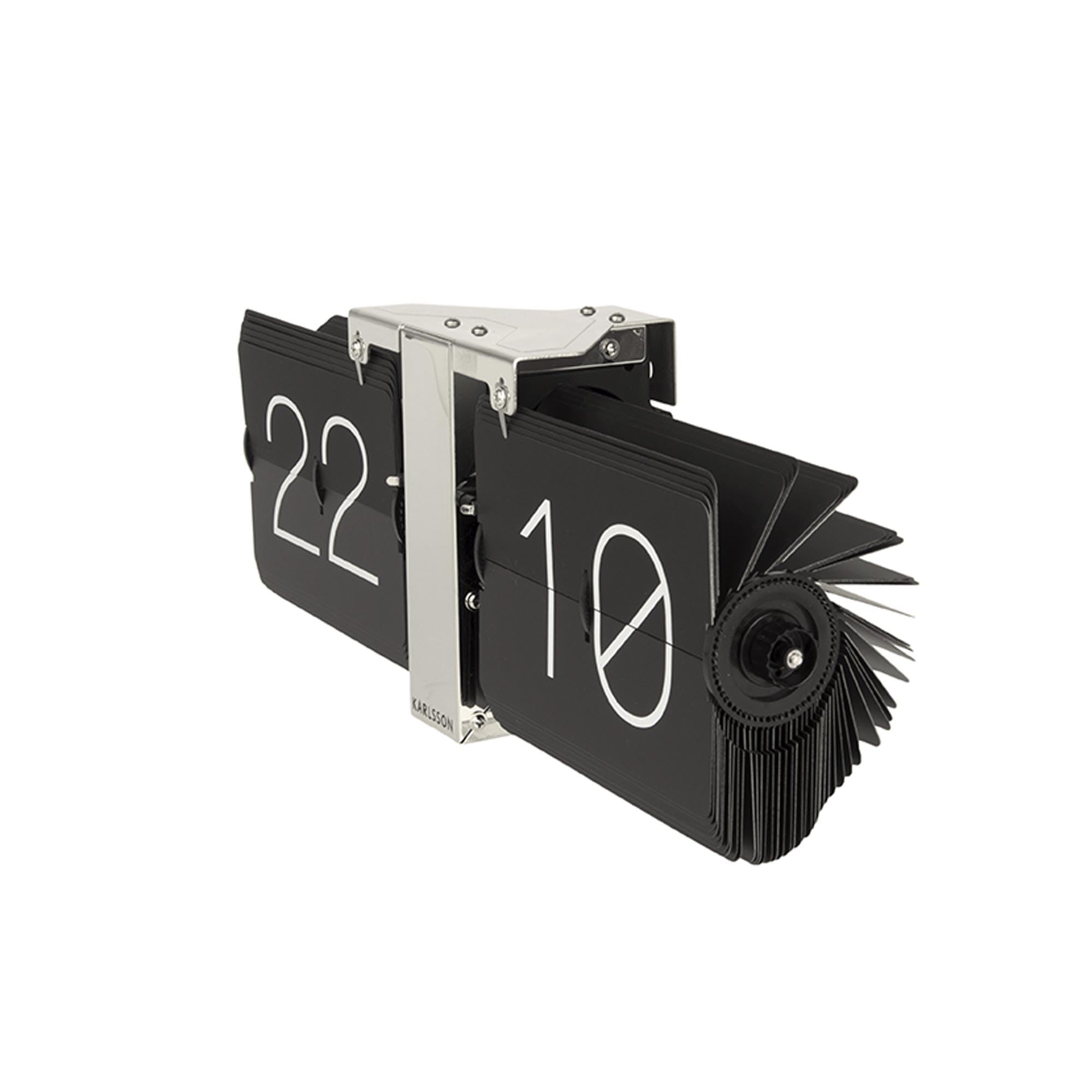 Karlsson ka5601bk no Case Reloj de Pared Metal Negro 8.5 x 36 x 14 cm