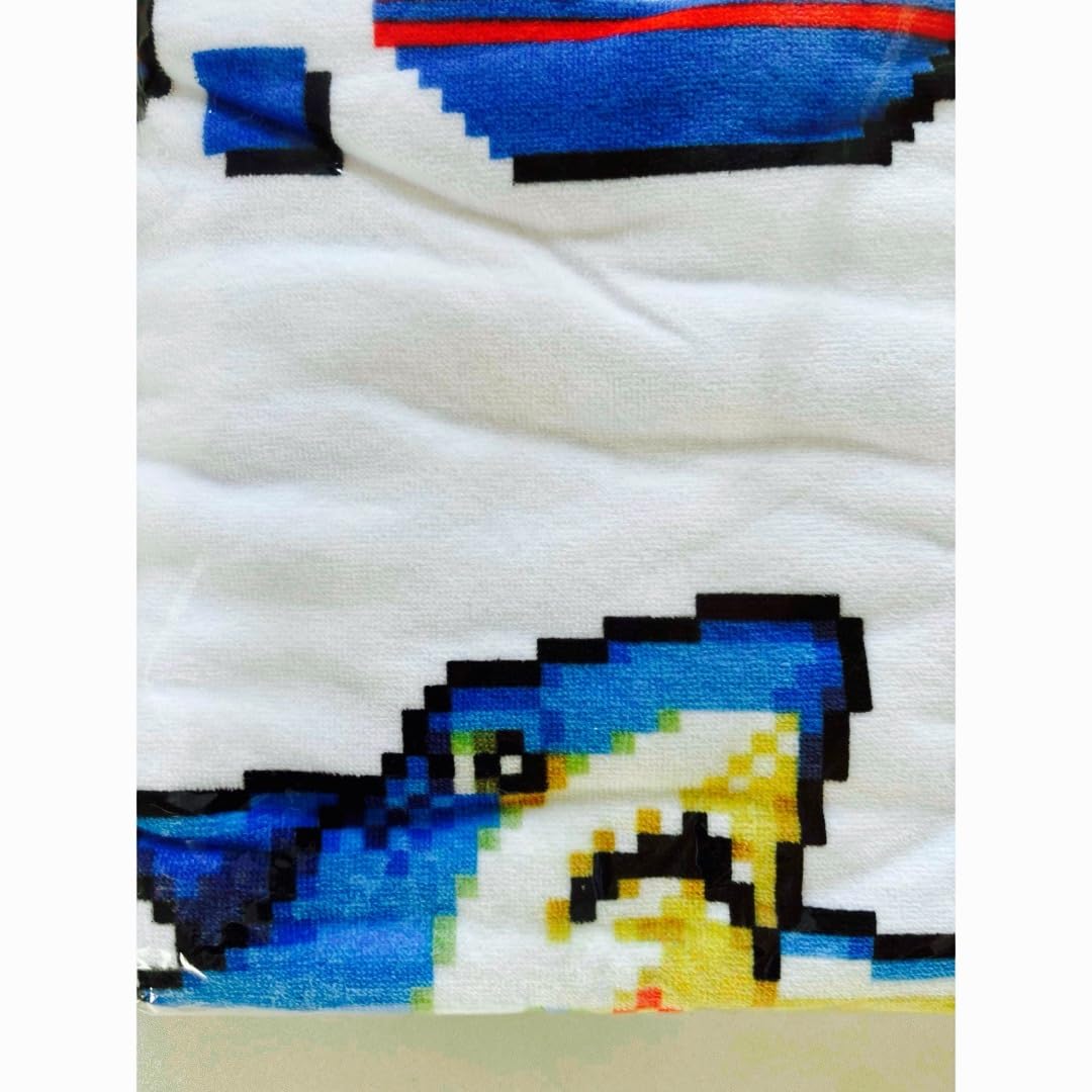 Amazon｜BUMP OF CHICKEN サメ バスタオル Summer goods｜バスタオル