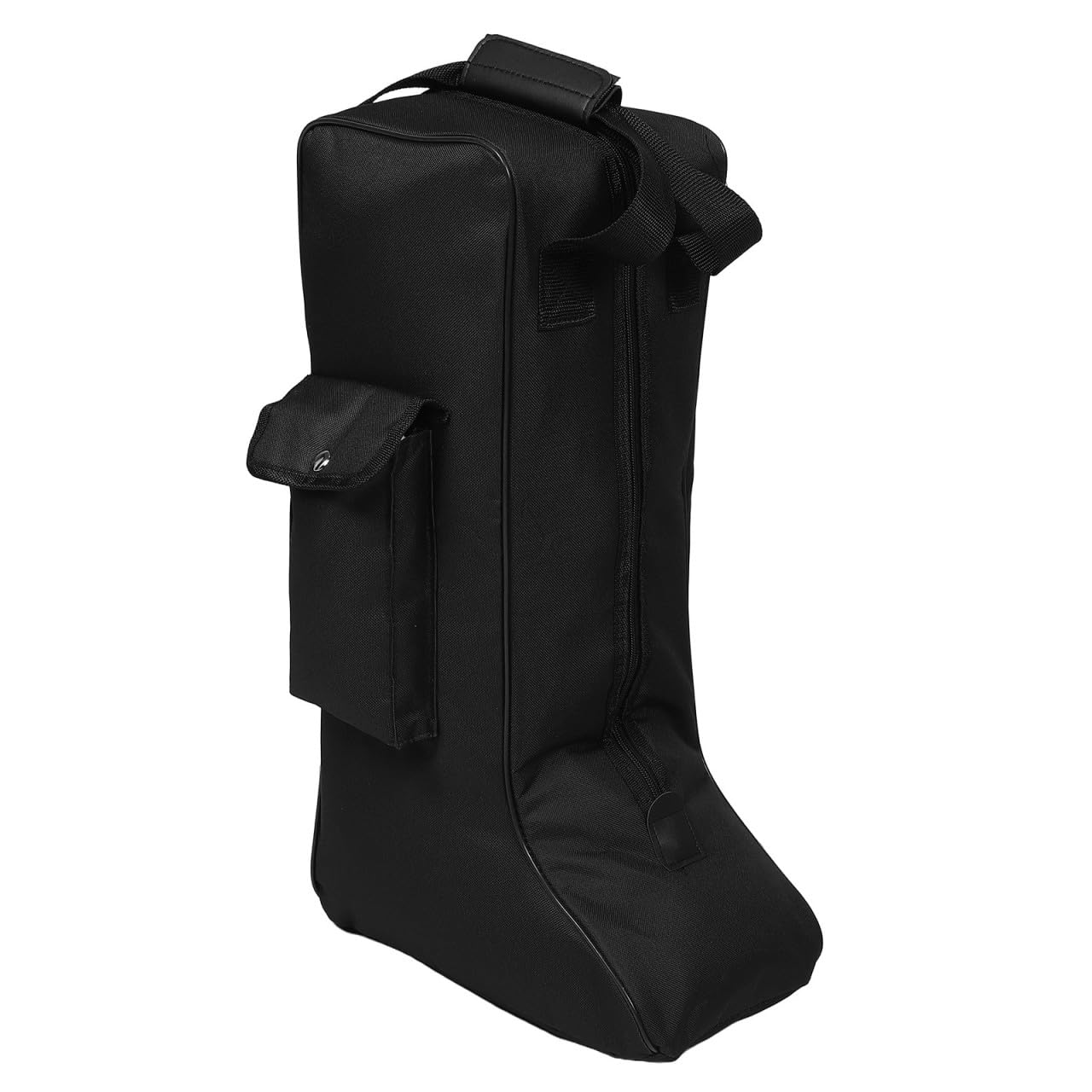 Borsa per Stivali da Equitazione Portatile Borsa Porta Stivali Equitazione Oxford Nero Tasca Frontale per Campeggio ed Escursioni