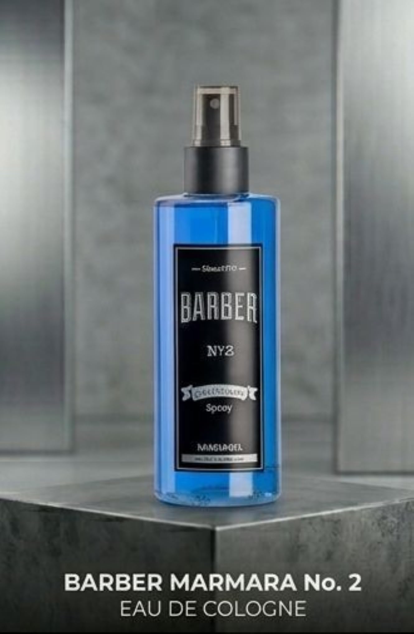 BARBER MARMARA Woda kolońska dla mężczyzn (1 x 400 ml) After Shave Men – woda zapachowa dla mężczyzn – odświeżająca i pielęgnująca – Barber Eau de Cologne (400 ml, nr 2)