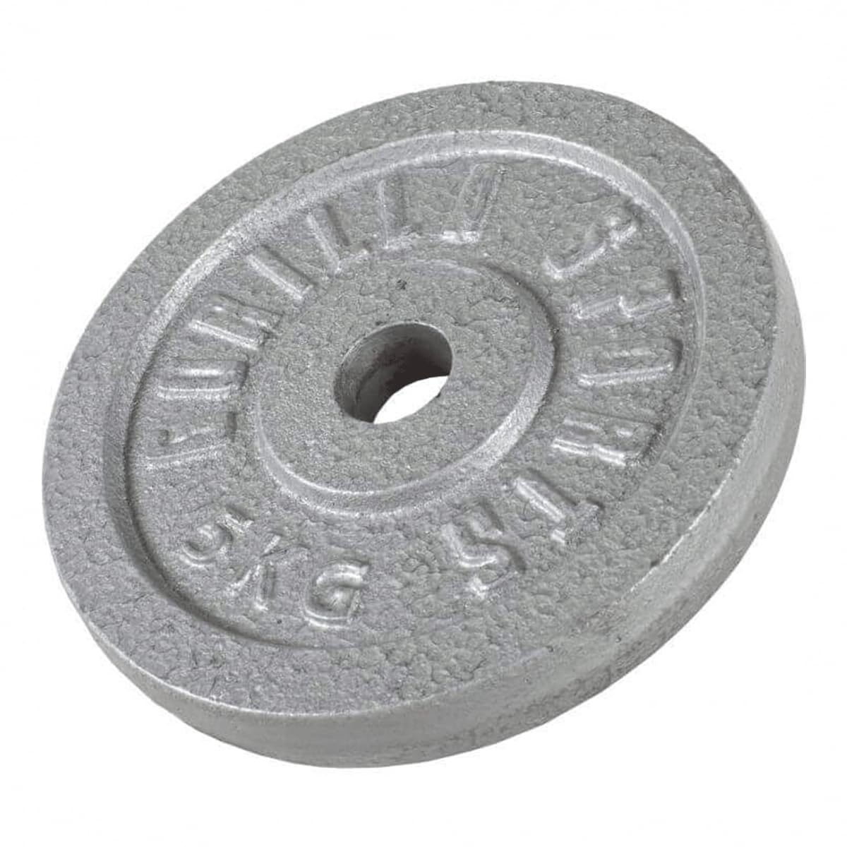 GORILLA SPORTS® Weight Plates - 1.25kg, 2kg, 2.5kg, 5kg, 10kg, 15kg, 20kg, 25kg, 30kg, Single/Set, 30mm, Cast Iron, Black or Silver - Weight Discs, Dumbbell Barbell Plates, Weightlifting Training