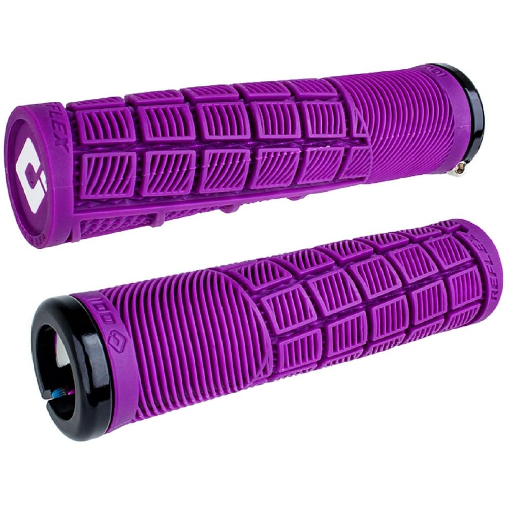Old Dutch International ODI Reflex MTB Lock On Grips 135mm - Purple
