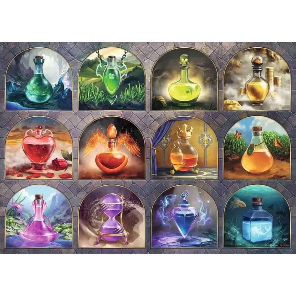 Amazon.com: Ravensburger Magical Potions 1000 Piece Jigsaw Puzzle