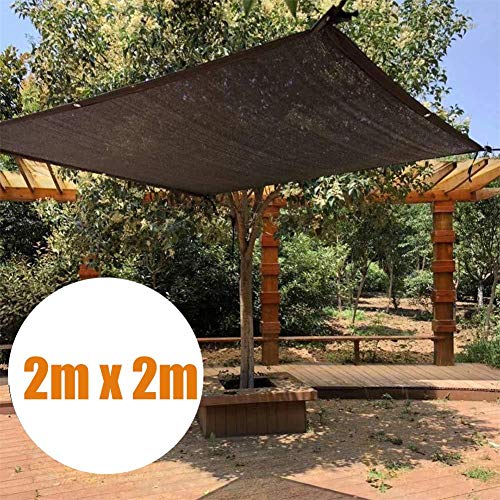 Dedeka Malla Sombreadora Sun Net Negro,Toldo Rafia Resistente a los Rayos UV, Sun Shade Net,Malla Negra Resistente de protección Solar para Piscina,Invernadero,Techo