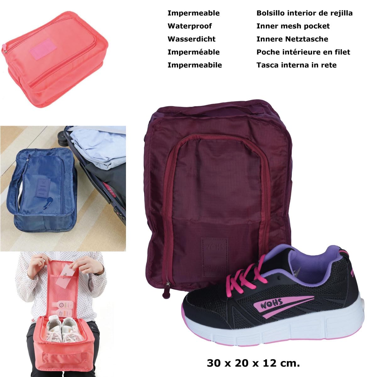 Zapatillas Deportivas con Ruedas automáticas retráctiles.