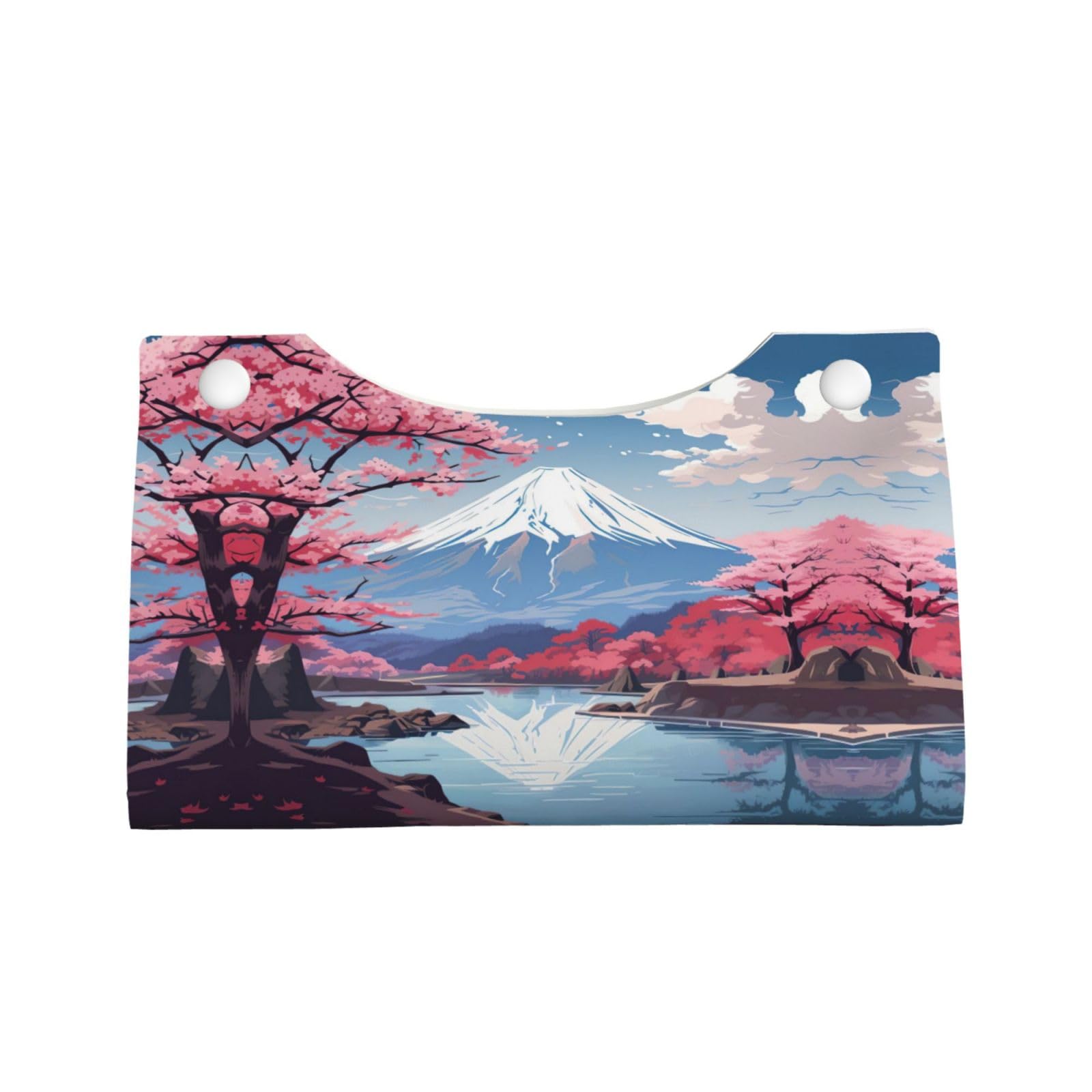 Amazon.com: Japan Mount Fuji Landscape Rectangular Stylish Leather